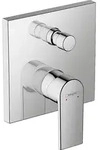UP-Wannenmischer Hansgrohe Vernis Shape Rosette 156x156 mm chrom