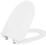 WC-Sitz Duravit No.1 Compact Wei&szlig;, mit Absenkautomatik, Scharnier Edelstahl