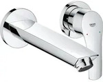 Wand-Waschtischmischer Grohe Eurosmart Ausladung 211 mm chrom