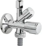 Schell-Set bestehend aus 1x Eckregulierventil 1/2'' und 1x Kombi-Eckventil