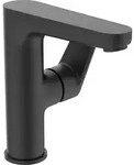 Waschtischmischer Ideal Standard Cerafine O Ausladung 135 mm schwarz matt ohne
