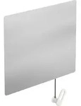 Kippspiegel Serie 801, 600x540mm, reinwei&szlig;