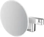 LED-Wandkosmetikspiegel emco evo, 5-fach Vergr&ouml;&szlig;erung D: 209mm, Doppelgelenkarm