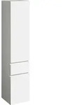 Hochschrank Geberit Renova Plan 2 T&uuml;ren, 1 Schublade, 390x1800x360 mm wei&szlig;