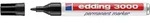 Permanentmarker 3000 Edding Strichbreite 1,5 - 3 mm, rundspitze, schwarz