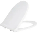 WC-Sitz Geberit Acanto wei&szlig;, Softclose + Quick-Release verriegelbar, f&uuml;r TurboFlush