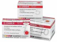 CLEARTEST D-Dimer zur Anzeige einer Fibrinolyse, 5 Teste
