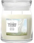 Yankee Candle Duftkerze Signature Medium - wei&szlig;