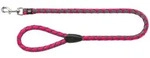 Trixie Cavo Leine fuchsia-graphit L - XL 1 m / 18 mm Hundeleine