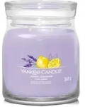 Yankee Candle Duftkerze Signature Medium - lila