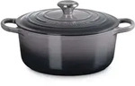 Le Creuset Runder Br&auml;ter Signature &Oslash; 26cm - anthrazit|grau