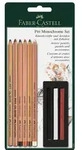 FABER-CASTELL Set Pitt Monochrome 9teilig
