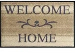 wash+dry Fu&szlig;matte Welcome Home beige 50x75cm - braun