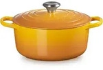 Le Creuset Runder Br&auml;ter Signature &Oslash; 24cm - gelb