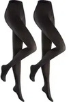Hudson Damen Feinstrumpfhose Simply 40 DEN 2er Pack - schwarz - 38|40|39