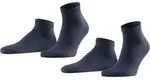 FALKE Herren Sneaker Socken 2er Pack Happy SN - blau - 39|40|41|42