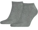 TOMMY HILFIGER Herren Sneaker Socken Flag 2er Pack - grau - 39|40|41|42
