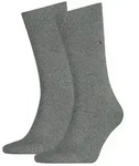 TOMMY HILFIGER Herren Socken Classic 2er Pack - grau - 39|40|41|42