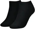 TOMMY HILFIGER Damen Sneaker Socken Flag 2er Pack - schwarz - 35|38|37|36