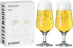 RITZENHOFF Pilsglas Brauchzeit 2er #1 #2 A. Preis F22