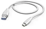 HAMA Ladekabel, USB-A - USB-C, 1,5 m, Wei&szlig; - wei&szlig;