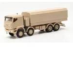 Herpa 746984 Iveco Trakker 8x8 gesch&uuml;tzt Pritschen-LKW sandbeige