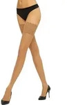 Wolford Damen Halterlose Str&uuml;mpfe Satin Touch Stay-Up 20 DEN - braun - S