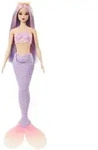 Barbie Meerjungfrau-Puppe mit fliederfarbenem Haar, Schwanzflosse in Violett und