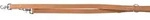Trixie Rustic Fettleder V-Leine Heartbeat M-L braun Ma&szlig;e: 2,00 m/20 mm
