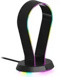 LED Headset St&auml;nder mit USB Ports