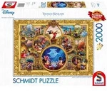 Schmidt Spiele - Thomas Kinkade, Disney, Mickey & Minnie, Dream Collage II, 2.000