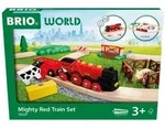 BRIO World - 36029 Rote Lola Bauernhof Zugset | Zugset f&uuml;r Kinder ab 3 Jahren