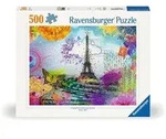 Ravensburger Puzzle 12000772 Postkarte aus Paris - 500 Teile Puzzle f&uuml;r Erwachsene