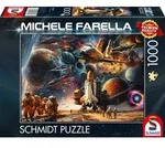 Schmidt Spiele Michele Farella Reise in ferne Galaxien Puzzle 1000 Teile