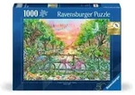 Ravensburger Puzzle 12001089- Vertr&auml;umte Fahrr&auml;der in Amsterdam - 1000 Teile Puzzle