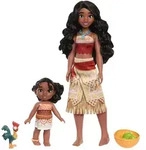Disney Vaiana 2 Schwesternset Vaiana und Simea mit 2 Modepuppen und 3 Zubeh&ouml;rteilen,