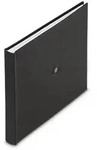 HAMA Buch-Album"Signs", 28x24 cm, 50 wei&szlig;e Seiten, Schwarz