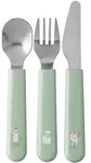 MEPAL Kinder-Besteckset Mio 3-teilig - gr&uuml;n