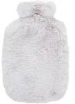 fashy W&auml;rmflasche 2l mit Bezug Superflausch Alabaster - wei&szlig;
