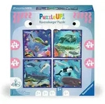 Puzzle UP! Meerestiere von Ravensburger, 12004004 - 4 Puzzles mit 64, 72, 81, 90