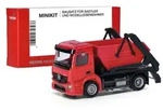 Herpa 013994 1:87 MiniKit: Mercedes-Benz Actros S Absetzkipper AK12, rot