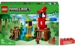 LEGO Minecraft Die Papageienh&auml;user - Videospiel Set mit Skelett 21282