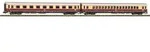 PIKO 40672 N N 2er Set IC Wagen "Merkur" DB IV