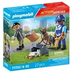 PLAYMOBIL 71731 ACTION HEROES Spurensuche mit Hund