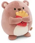 NICI Kuscheltier B&auml;r Nomo mit Pommes 16cm