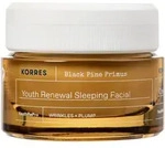 KORRES Black Pine Primus Erneuernde Nachtcreme gegen Falten
