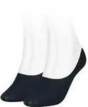 TOMMY HILFIGER Damen F&uuml;&szlig;linge Invisible 2er Pack - blau - 35|38|37|36