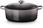 Le Creuset Ovaler Br&auml;ter Signature 31cm - anthrazit|grau