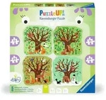Puzzle UP! Vier Jahreszeiten von Ravensburger, 12004002 - 4 konturgeformte Puzzles