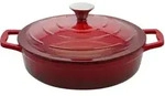 ELO Servierbr&auml;ter Gusseisen &Oslash; 28cm - rot